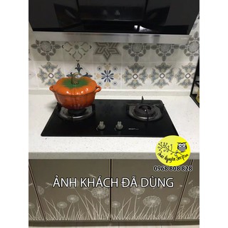 Cuộn giấy dán bếp họa tiết vintega-T3B1