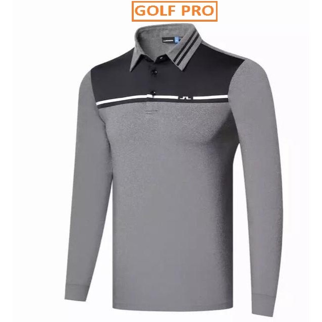 Áo golf nam dài tay thể thao J.LINDEBERG cao cấp GOLF PRO AD006