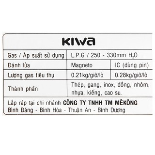 Bếp gas Kiwa KW-770SG
