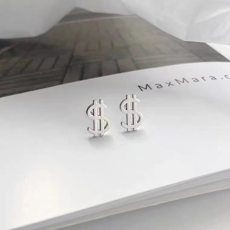 Khuyên Tai Hình Tờ Tiền Đô La Thời Trang Dành Cho Nữ