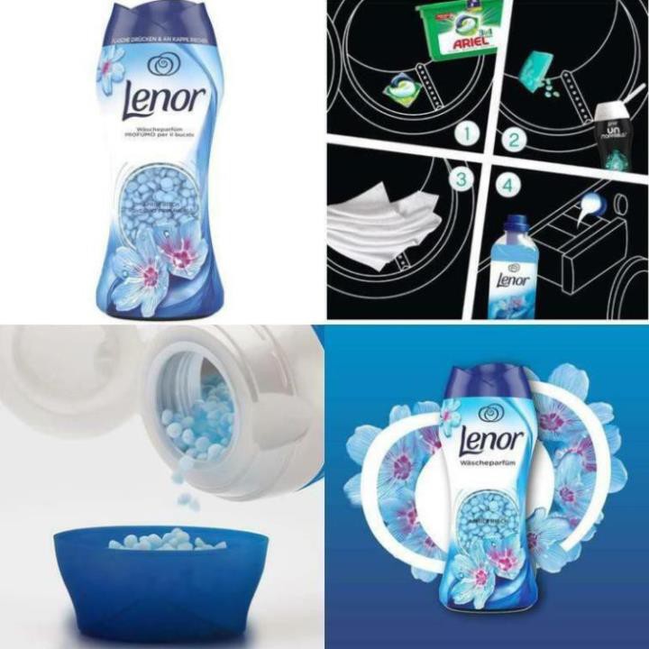 VIÊN XẢ VẢI KHÔ LENOR HƯƠNG NƯỚC HOA 210G Đức