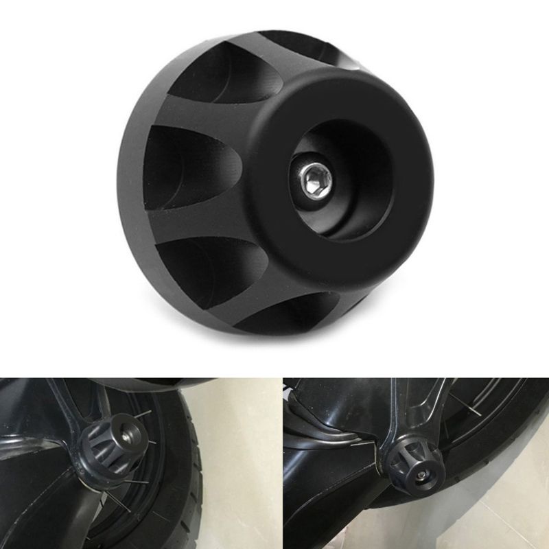 Phụ Kiện Bảo Vệ Khung Trượt Bánh Xe Trước Sau Chống Rơi Cho Xe Máy