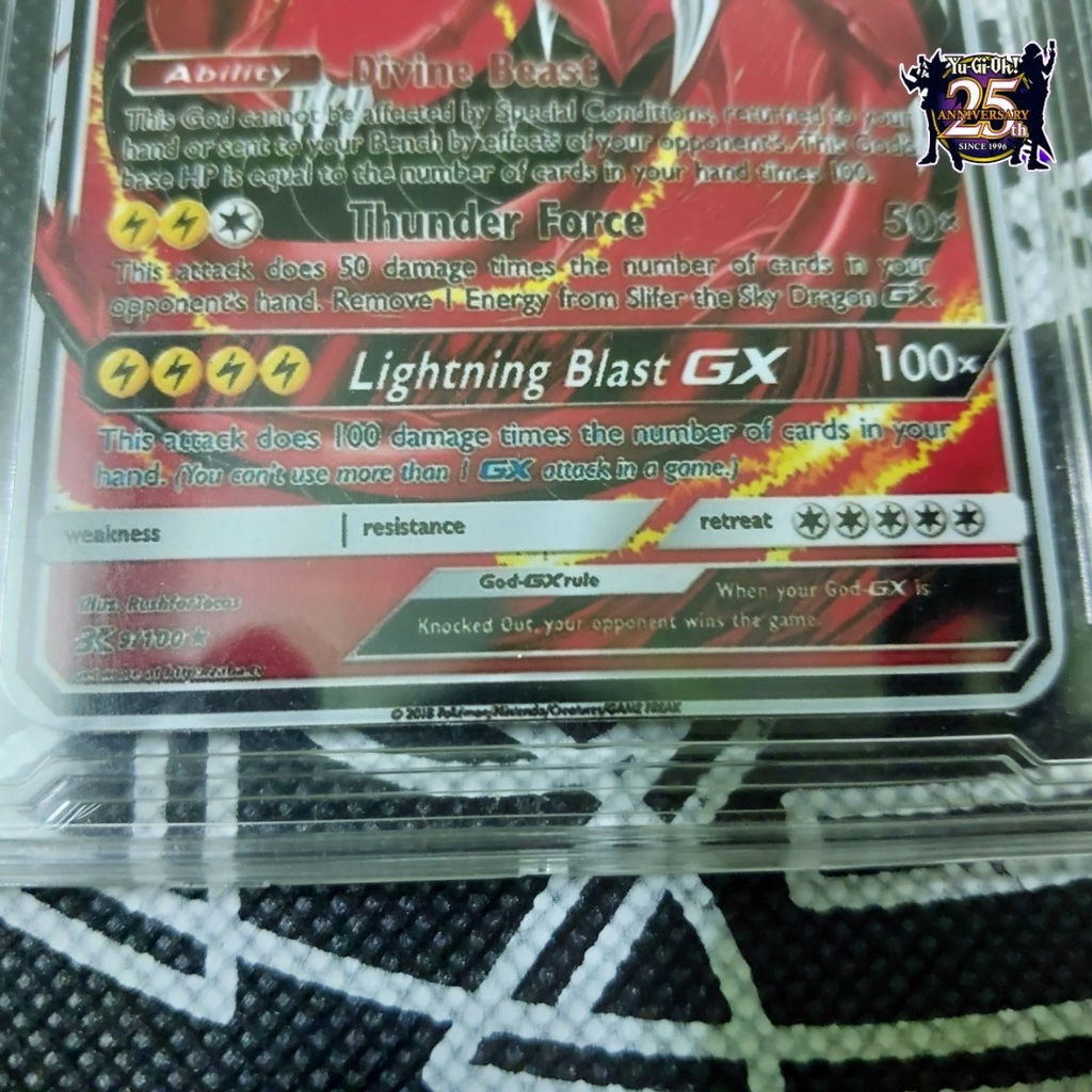 Bài Yugi Muto lá Slifer The Sky Dragon rồng bầu trời TẶNG Sleeves bọc bài 1458 BI4 3
