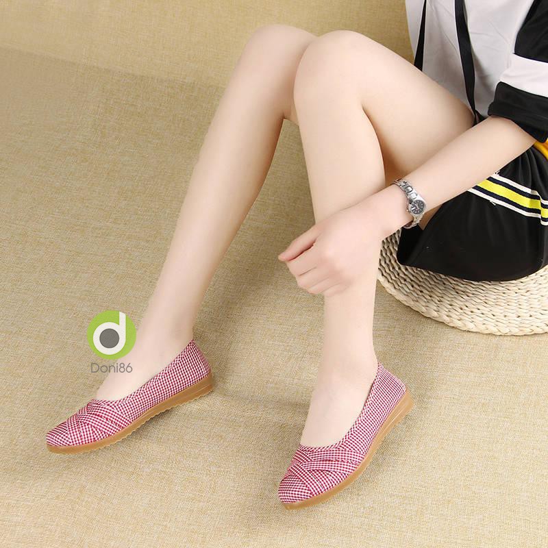 Giày búp bê đi bộ cực êm chân nhiều kiểu dáng hàng lẻ size (KHÔNG ĐỔI TRẢ)