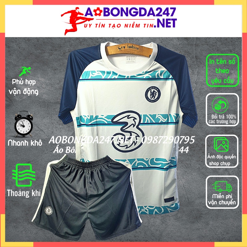 Áo Bóng Đá Chelsea Sân Nhà 20/21 - Áo Đá Banh Hàng Thái Đẹp ĐÀM SPORT 3