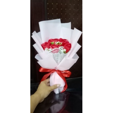Bó hoa sáp mix màu hồng nude, có đủ màu ( Ship Now) | BigBuy360 - bigbuy360.vn