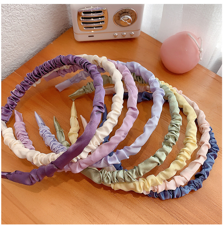 Băng Đô Vải Chiffon Phong Cách Hàn Quốc Cho Nữ