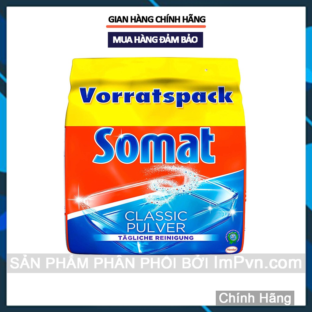 Bột rửa cho máy rửa bát Somat 1.2kg  - ImP - ImPvn