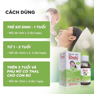 Siro ho-cảm Ích Nhi (chai 90ml)