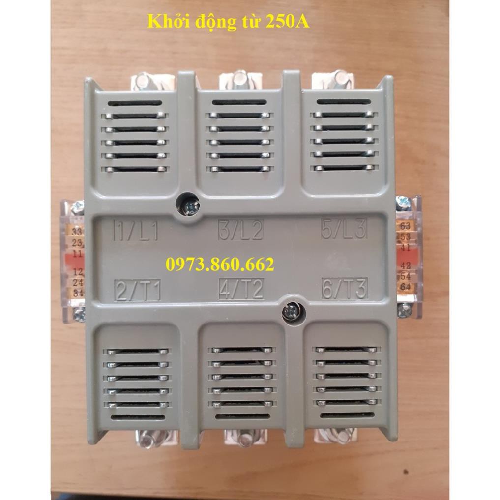 Khởi động từ 250A - Contactor 3 pha 250A công suất lớn -TBĐ