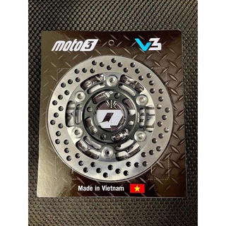 Đĩa tq6 mẫu moto3 có hàng.size 220mm.3 màu: đen xám vàng