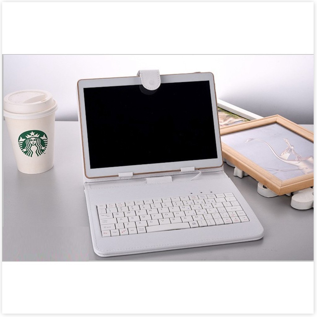 Máy tính bảng lai laptop 2 in 1 10.1inch Ram8gb Rom128gb + bao da kiêm bàn phím | BigBuy360 - bigbuy360.vn
