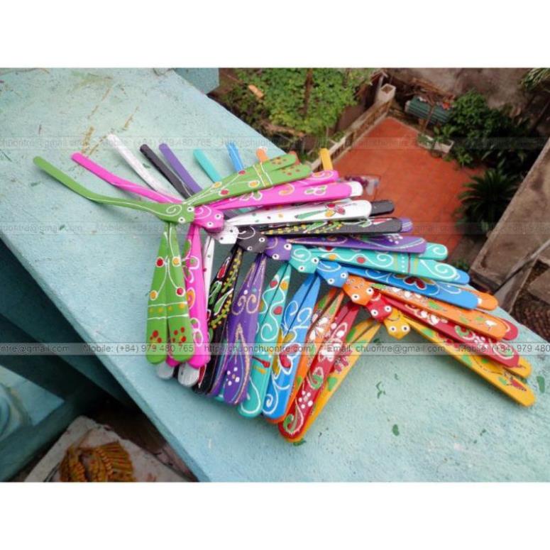 Tre tự nhiên- Chuồn chuồn tre vẽ giá sỉ -Mây tre đan việt