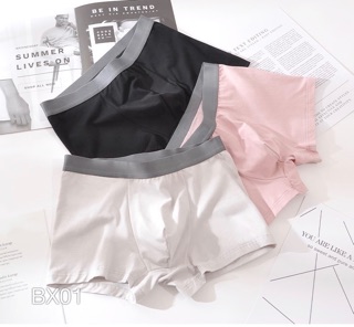 Combo 3 quần boxer trơn VN CLO - BX01CB