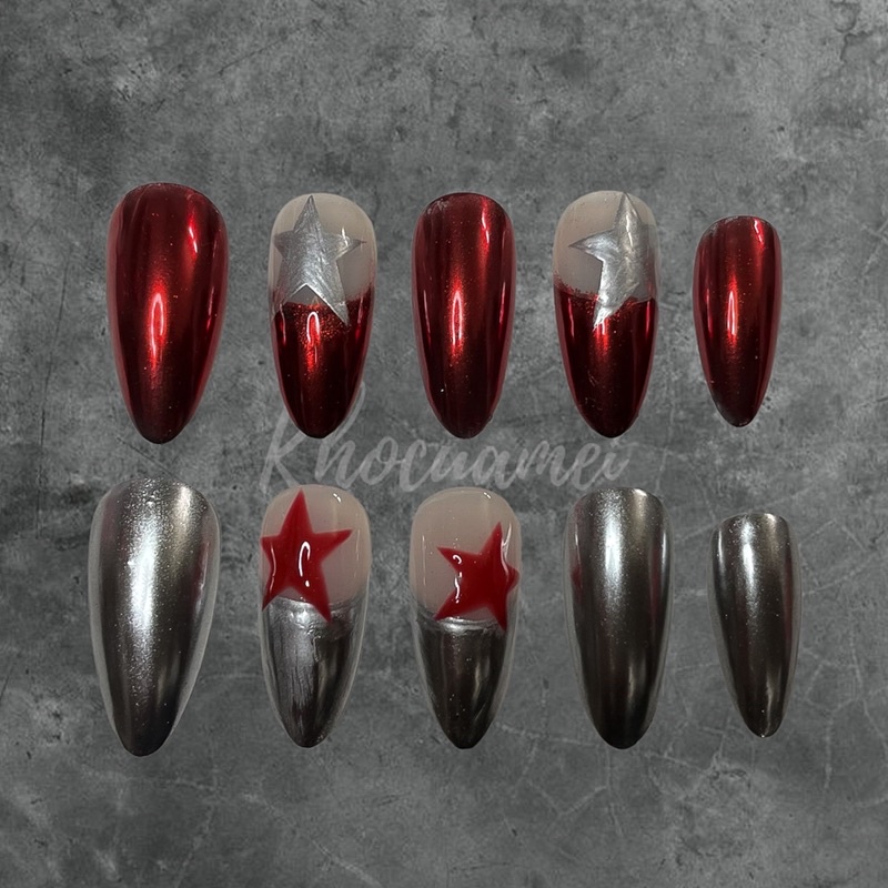 NAILBOX Y2K TRÁNG GƯƠNG NGÔI SAO - KHOCUAMEI