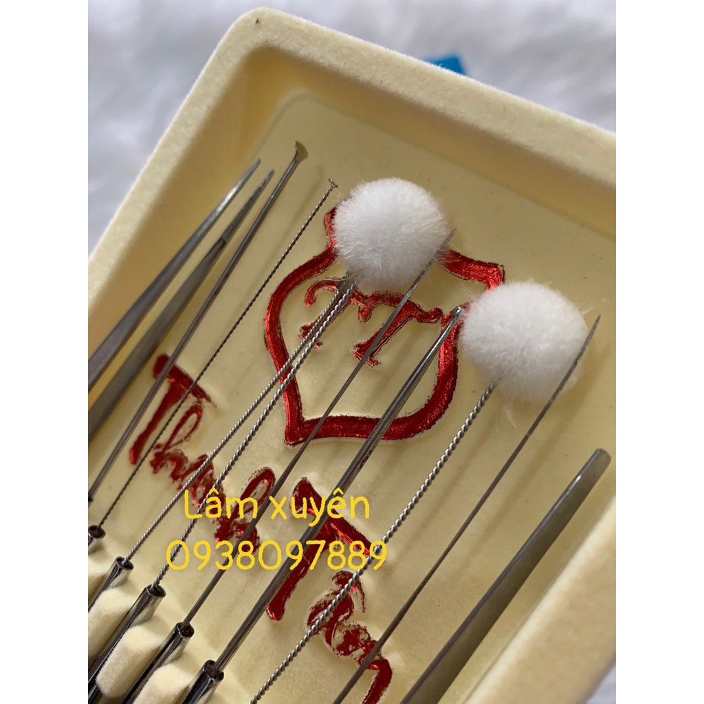 Bộ lấy ráy tai💤GIÁ RẺ💤 Thanh Tâm cao cấp, 10 món, cán gỗ không phai màu, sản phẩm cần thiết của mọi gia đình