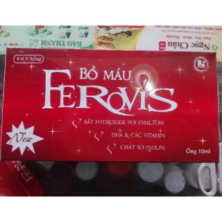 Bổ máu Ferovis ống bẻ hàm lượng cao tiện dụng
