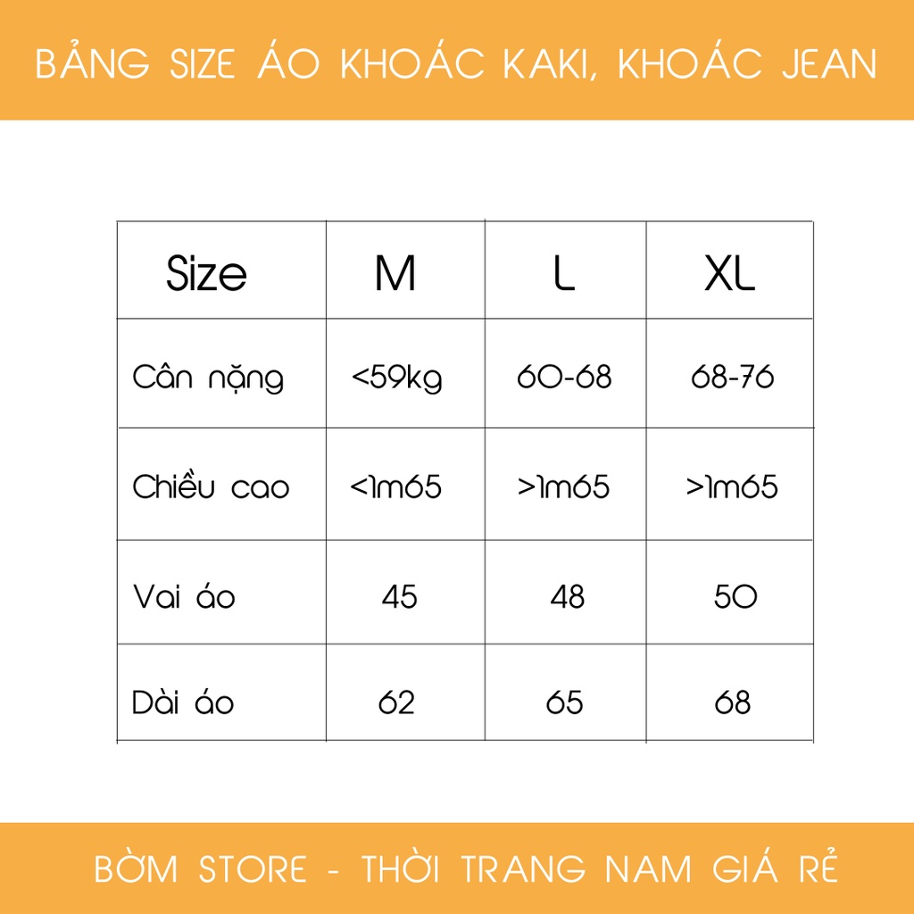 [SALE 300K/2 ÁO] Beacon Denim (Bờm Store) - Áo khoác kaki nam màu trắng mã kk013