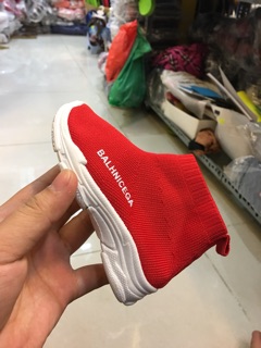 Giày Bata vãi cổ cao em bé