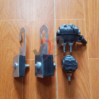 Ghíp nối cáp 1 bu lông 2 bu lông, Kẹp hỗ trợ