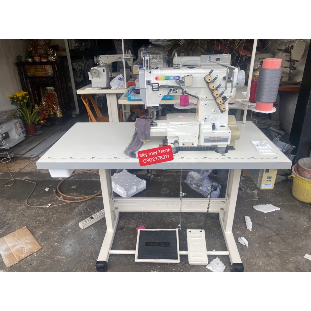 MÁY KANSAI ĐẦU TÚM GOLDEN WHEEL CHÍNH HÃNG MOTOR ĐIỆN TỬ