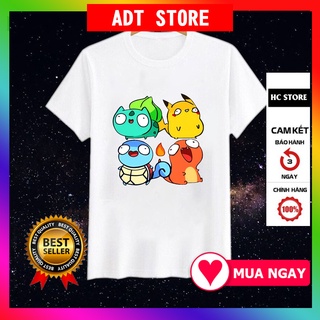 Áo thun bé trai pokemon hoạt hình dễ thương độc đẹp giá siêu rẻ