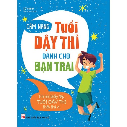 Sách Cẩm nang tuổi dậy thì dành cho bạn trai