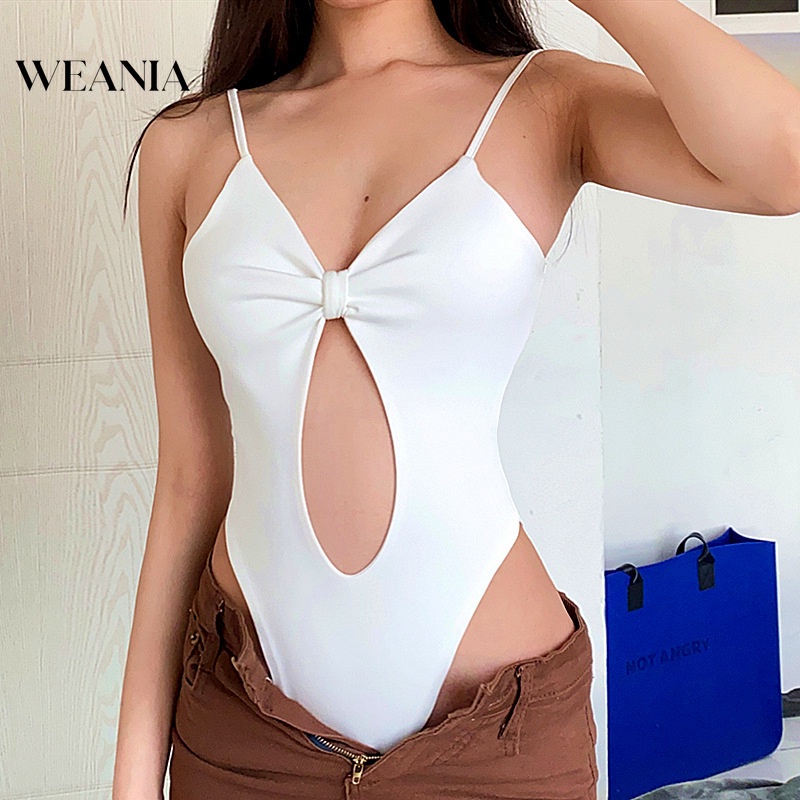 Jumpsuit Sát Nách Thiết Kế Hở Lưng Quyến Rũ