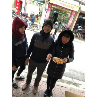 Mũ nỉ trùm đầu đi xe máy
