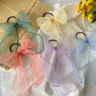 Simple Bow Tie Hair Rope Temperament Streamer Hair Ring Hair Accessories