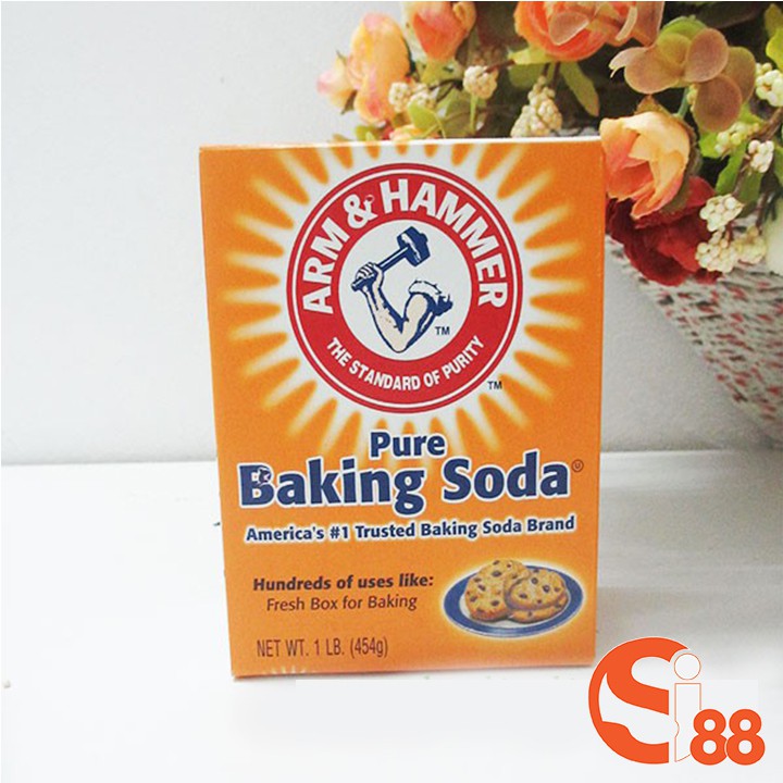 BỘT PURE BAKING SODA USA MỸ 454G GD13