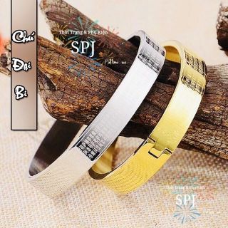 Vòng tay titan phong thủy chú đại bi