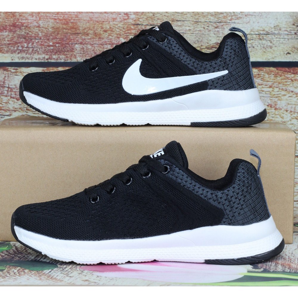 Giày thể thao thời trang nữ đen trắng T105 | BigBuy360 - bigbuy360.vn