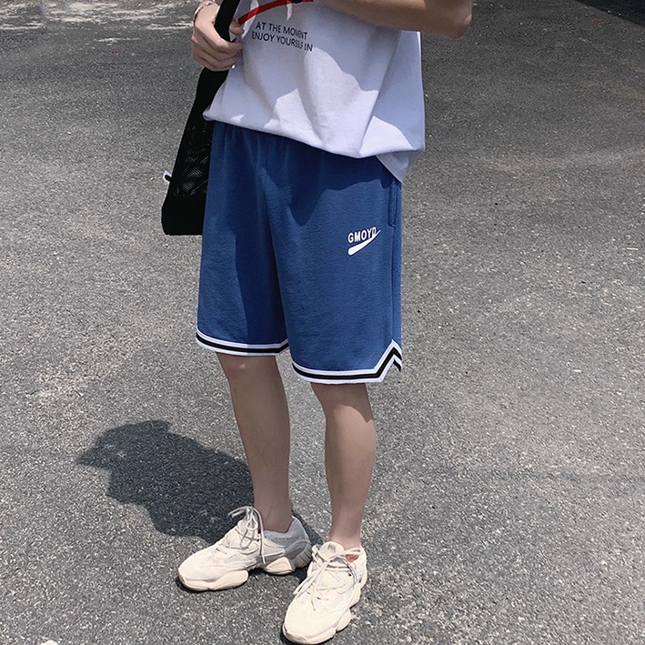 Quần short bóng rổ in chữ phong cách Hàn Quốc cho nam fashion quần ngắn nam bigsize unisex quần đùi quần short