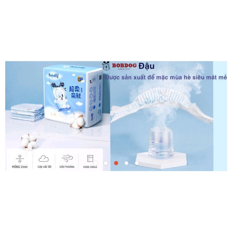 Tã đậu dán Bobdog size S34/M32/L30