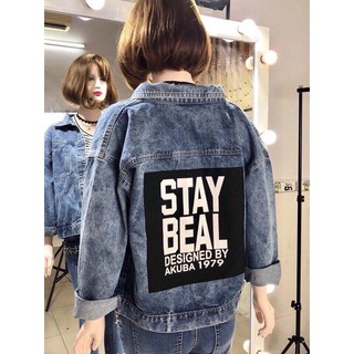 ÁO KHOÁC JEANS NỮ THỜI TRANG CHẤT JEANS BÒ MẪU HOT 2018 MS0021