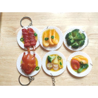 Móc khóa đồ ăn - Minifood size lớn - Mô hình thức ăn cho búp bê