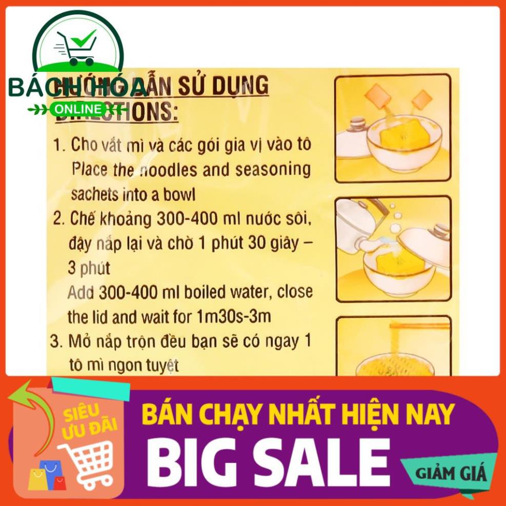 Mì không chiên Nissin 365 [đủ 4 vị] Xí Quách Thịt Bằm, Tôm Chua Cay, Lẩu Thái Hải Sản, Rong biển nhật | BigBuy360 - bigbuy360.vn