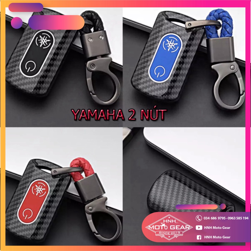Bọc Chìa Khóa Smartkey Yamaha NVX, Exciter, Janus Bản Carbon