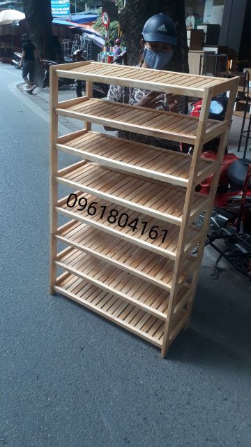 Kệ giày dép 8 tầng × 80cm