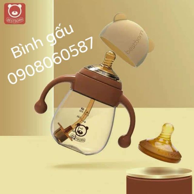 Bình sữa gấu