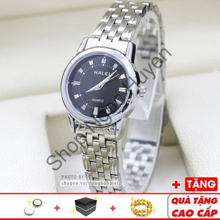 Đồng hồ nữ Halei 8686T chính hãng trẻ trung thanh lịch dây thép không gỉ cao cấp chống nước -  Shop Ngọc Huyền
