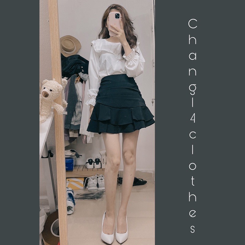 Chân váy nhún ngắn | BigBuy360 - bigbuy360.vn