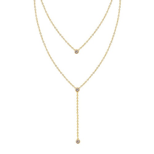 Dây Chuyền 2 Tầng Thép Titan Ko Rỉ TT 3628