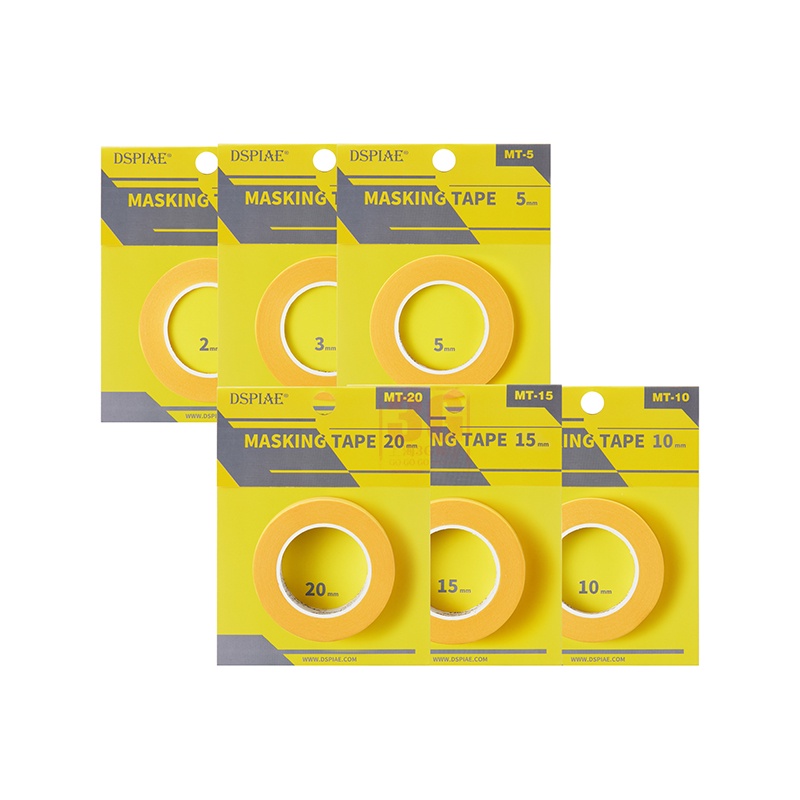 Băng dính che sơn DSPIAE cao cấp series 2MM-20MM