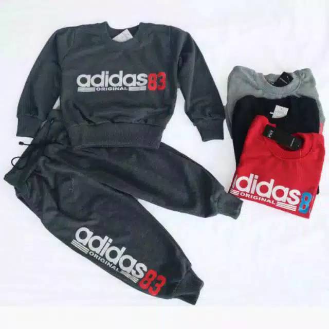 Bộ Quần Áo Thể Thao Adidas Năng Động Cho Bé