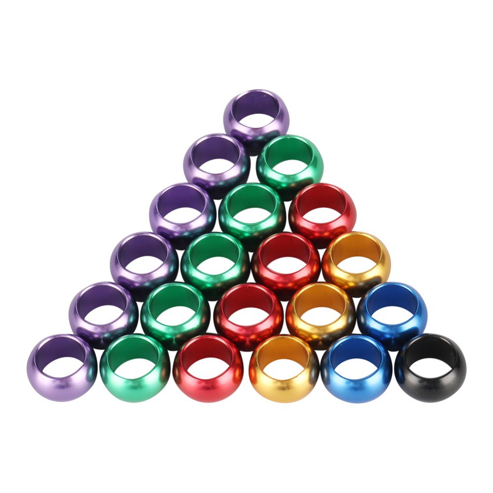 10 vòng nhôm đeo chân nhận dạng chim 8mm/10mm tiện dụng