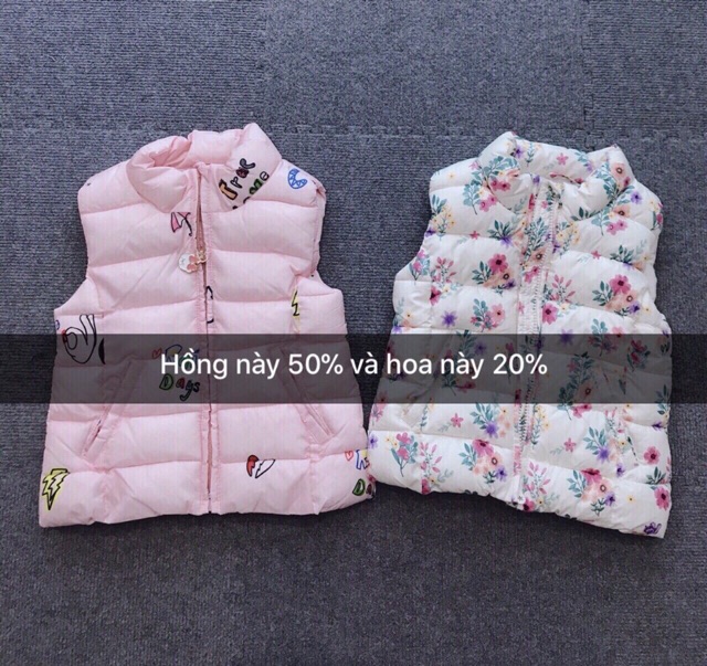 Áo phao gile bé gái Sfera xuất cực xịn
