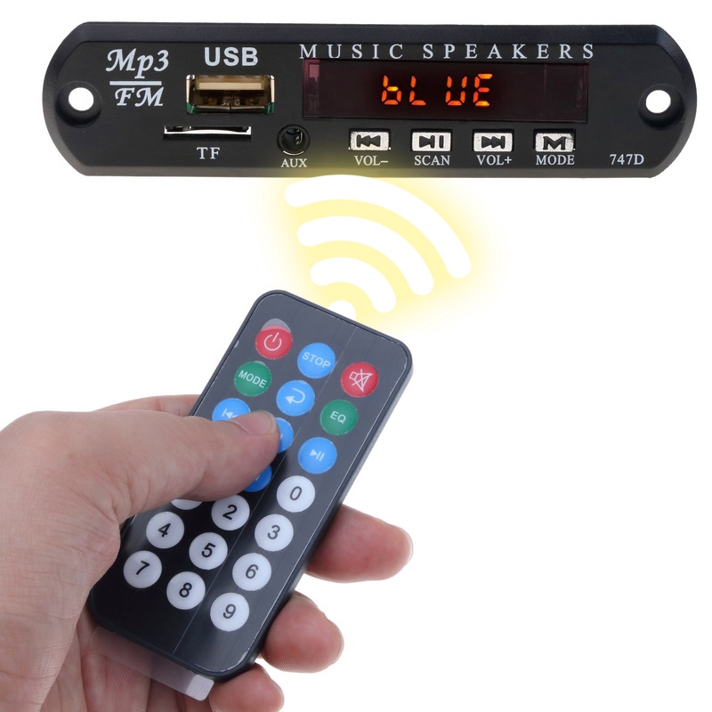 Mạch giải mã âm thanh Bluetooth dành cho máy phát MP3 5V-12V