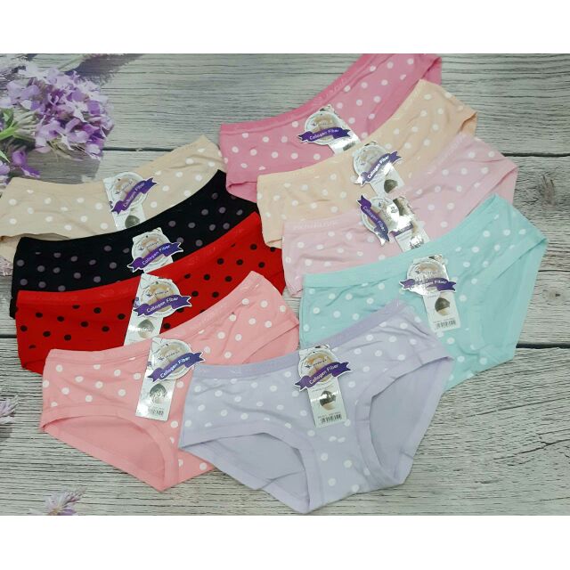 Combo 10 quần cotton chấm bi